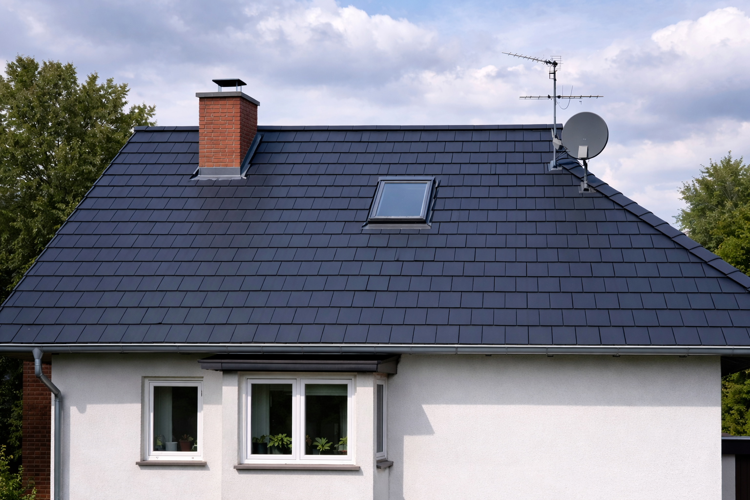 Dach nachher – Neueindeckung